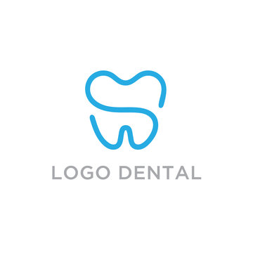 this is the tooth logo in the shape of the letter S