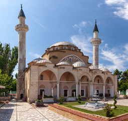 The Juma-Jami Mosque, the largest mosque of Crimea, is located in Yevpatoria, Crimea. Built between...