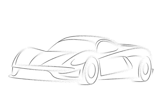 Car icon vector line art design. Vector illustration.