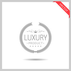 Luxury brand icon