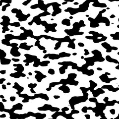 Black and White Grunge Dust Messy Pattern. Easy To Create Abstract Vintage, Dotted, Scratched Effect With Grain And Noise. Aged Design Element.