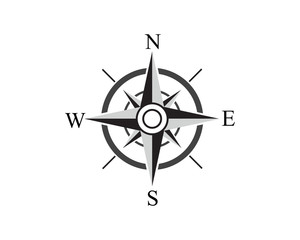 Compass Logo Template vector icon illustration