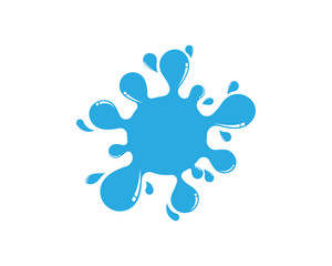 Illustration of Water Splash Vector
