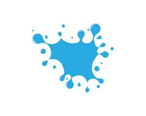 Illustration of Water Splash Vector