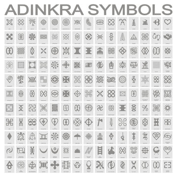 Adinkra Symbols of West Africa Tattoos