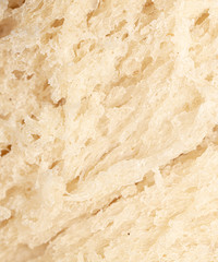 Fototapeta na wymiar The flesh of bread as an abstract background