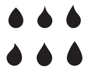 water drop Logo Template vector illustration