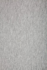 Real heather grey knitted fabric made of synthetic fibres textured background
