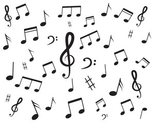 Music note Icon Vector
