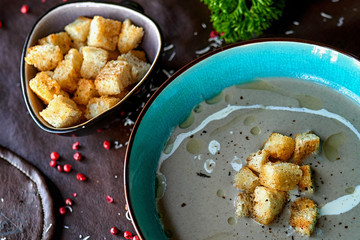 mushroom soup