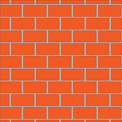 interior room with a light brick wall