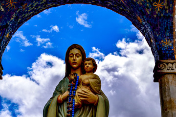 Santuario Polloc Cajamarca Per&uacute; Italianos en el Per&uacute;