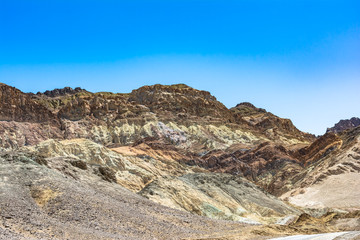 Fototapeta na wymiar Artist Palette in Death Valley National Park, California