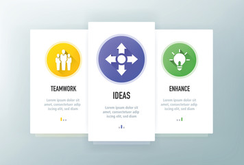 Effective Icons for Website and mobile app onboarding screens vector template stock illustration