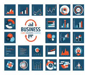 Infographic elements. Set of simple templates - circle, pie chart, world map, arrow, timeline, diagram, graph etc. Can be used for web, analytics, statistics, presentation, data visualization, report