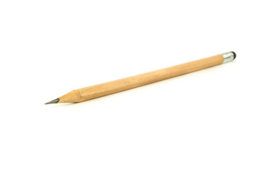 sharpening pencil in creative concept