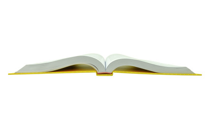 yellow book in creative concept