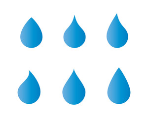 water drop Logo Template vector illustration