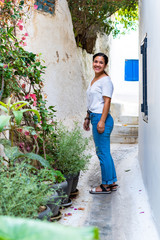 Tourist In Athens Greece