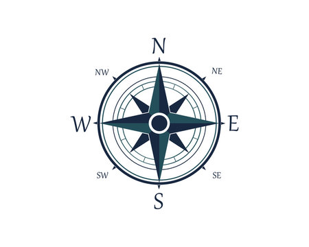 Compass Logo Template vector icon illustration