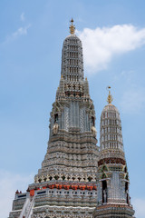Close up of spire at Wat Arun temple