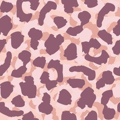 Abstract leopard skin seamless pattern design, illustration