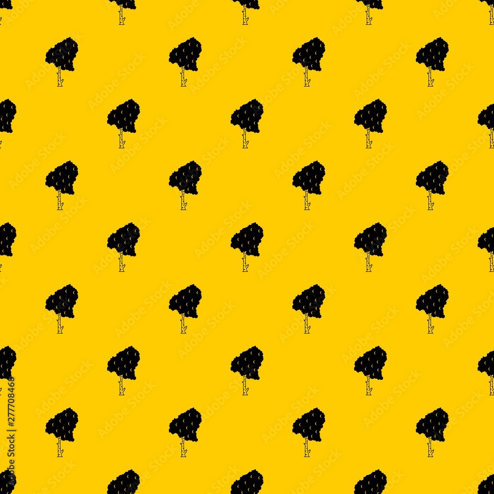 Poster birch pattern seamless vector repeat geometric yellow for any design