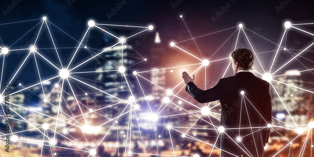 Poster modern technologies and networking as effective tool for modern business