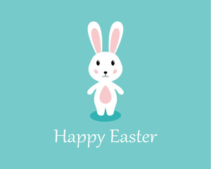 Rabbit Logo template vector icon