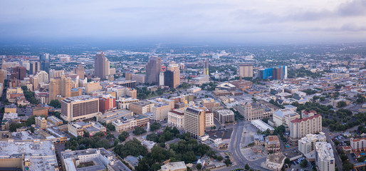 Aerial Landscape of San Antonio Texas