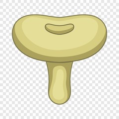 Lactarius pubescens mushroom icon. Cartoon illustration of lactarius pubescens mushroom vector icon for web design