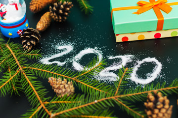 Attributes of new year celebration