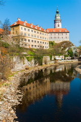 Fototapeta na wymiar Castle of Cesky Krumlov