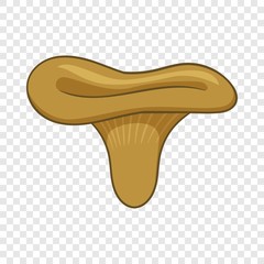Lactarius sanguifluus mushroom icon. Cartoon illustration of lactarius sanguifluus mushroom vector icon for web design