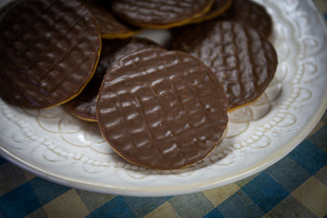 biscuits au chocolat