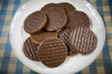 biscuits au chocolat