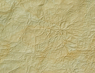 Textured background of crumpled paper