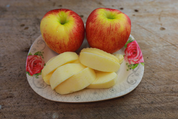 fruits on a plate