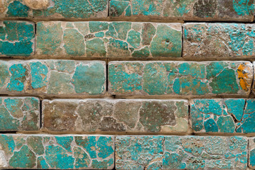 ancient brick wall