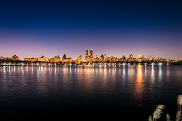 Fototapeta premium Winter in Central Park, New York, United States.