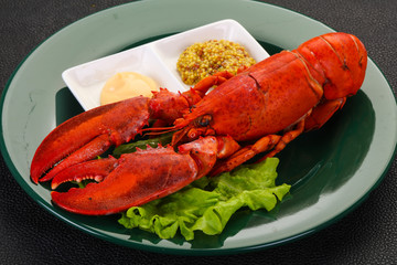 Luxury Lobster with sauce