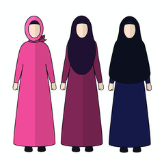 muslim karakter girl