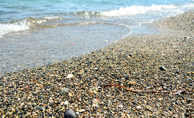 stones on the beach