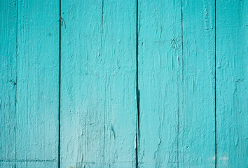 Fototapeta na wymiar teal blue country wood building