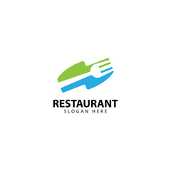 Restaurant Logo Design with forks and knives