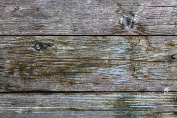 Old Weathered Horizontal Wooden Panels