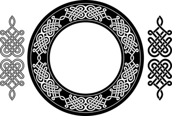 Celtic Round Border