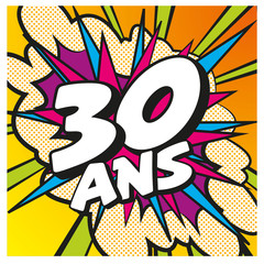 Carte Anniversaire 30 ans 2