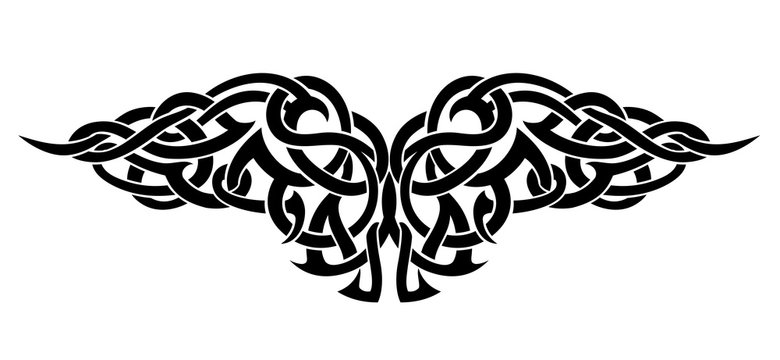 Celtic Wing Tattoo