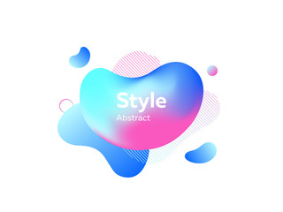 Multi-colored abstract dynamical shapes. Vector illustration. Can be used for advertising, marketing, presentation